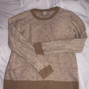 JCrew Better Sweater Herringbone- great condition